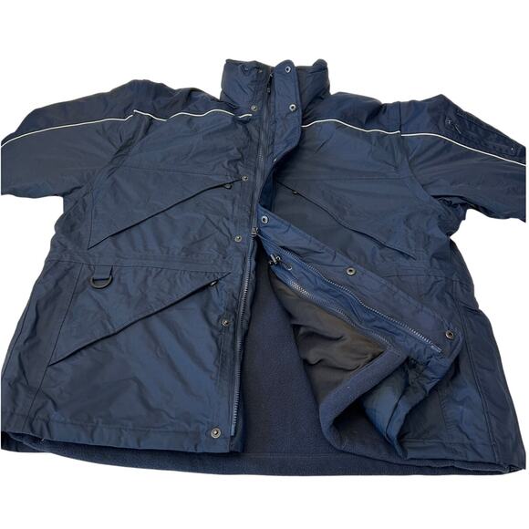 WearGuard System 365 Jacket Men's Navy 5 in1 Waterproof Size XL NWT - Picture 6 of 14